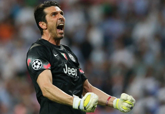 GIANLUIGI BUFFON JUVENTUS Poster Locandina 45X32Cm Football Champions ...