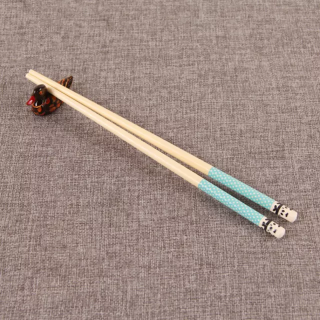 20 Pairs Home Chopsticks Sustainable Panda Natural Printing