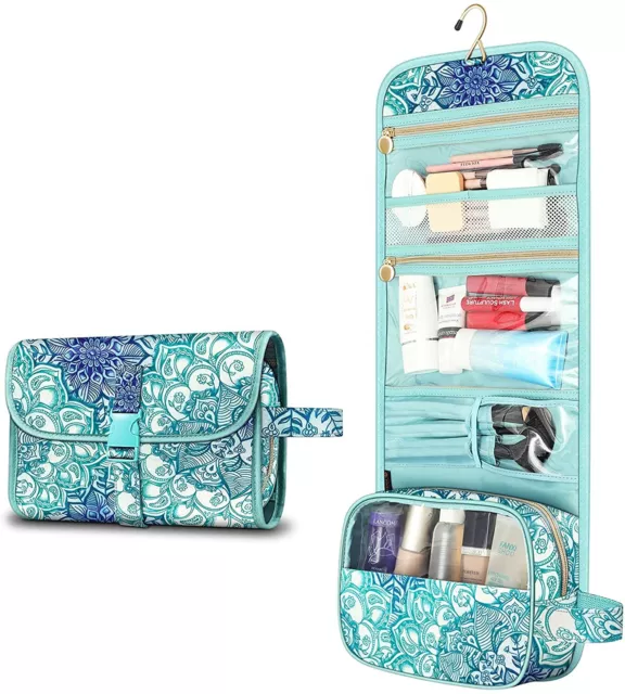Portable Toiletry Cosmetic Travel Bag Makeup Organizer Storage Pouch Case Women