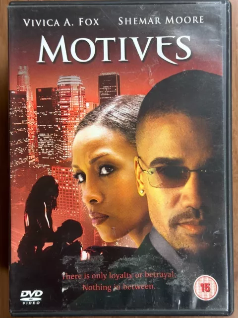 Motivos DVD 2004 Crimen Película Suspense Con Vivica A. Fox