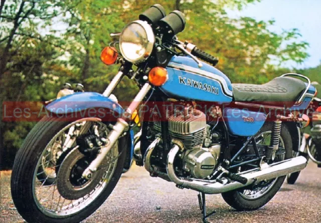 KAWASAKI 750 H2 : Carte Postale Moto Postcard Motorcycle #0590