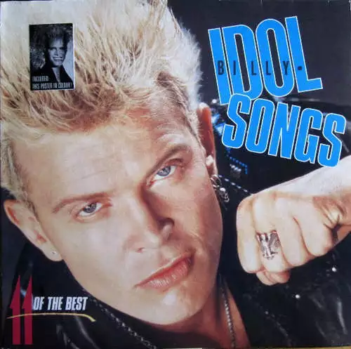 Billy Idol Billy Idol Songs 11 Of The Best LP Comp Vinyl Schallplatte 046