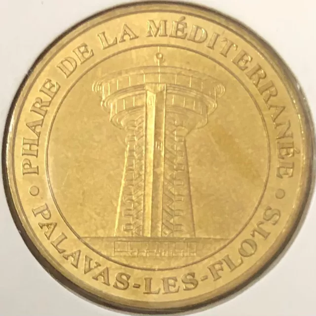 Mdp 2012 Phare Méditerranée Médaille Monnaie De Paris Jeton Medals Coins Tokens