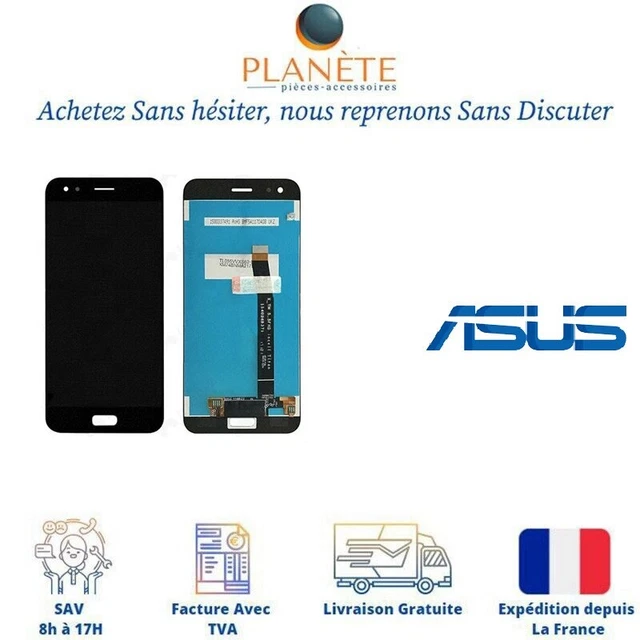Noir) Ecran Complet Tactile LCD 5.99'' Pour ASUS ZenFone Max Pro M1