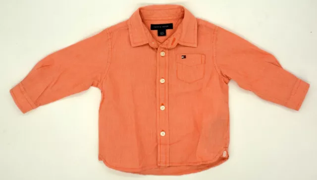Elegante Originale Bambino Camicia Di Tommy Hilfiger Taglia 12M