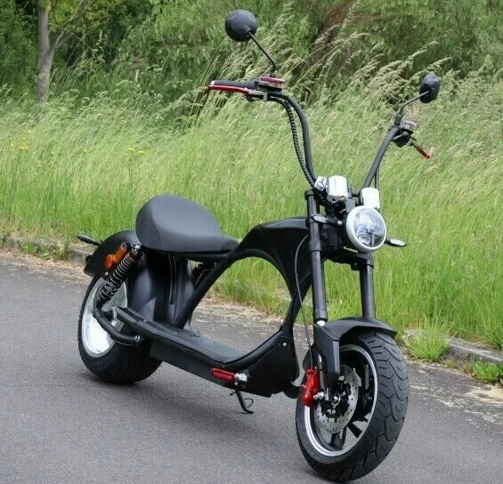 E Scooter 2000 Watt Mit Straßenzulassung ELEKTROROLLER E-SCOOTER MIT Stra enzulassung Chopper 2000 Watt 200 kg