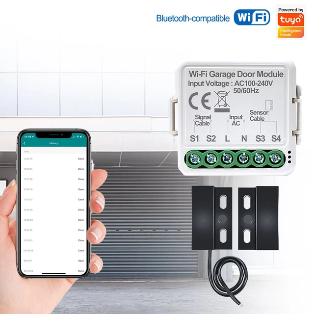 Interruttore di controllo 43 mm*39 mm*23 mm 5 metri cavo collegamento intelligente