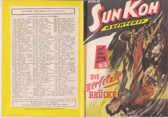 Sun Koh  Nr. 68   (Zust. 1-2)   -Nachkrieg-