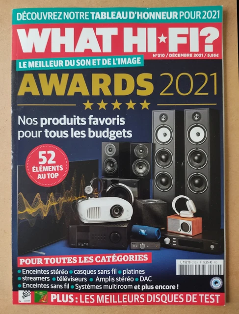 Hifi Magazine REVUE MAGAZINE HIFI Audiophile - WHAT HI*FI? - N°210 - Décembre 2021 ...