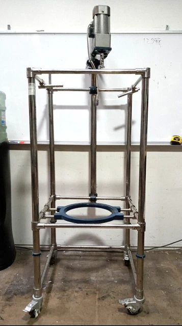 Jacketed Glass Reactor S-100L Henan Touch Science Instruments (Structure Only)