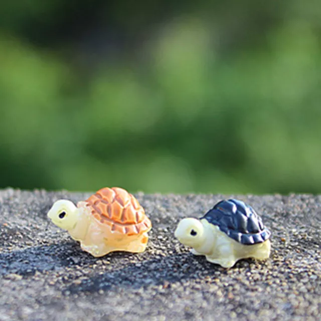 Mini Turtle Tortoise Miniature Fairy Garden Decoration Doll House DIY