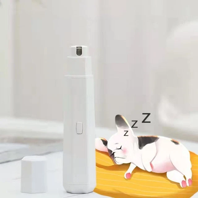 Cortadoras de uñas eléctricas amoladora de uñas para mascotas herramientas recortadora punta de perro lima de uñas