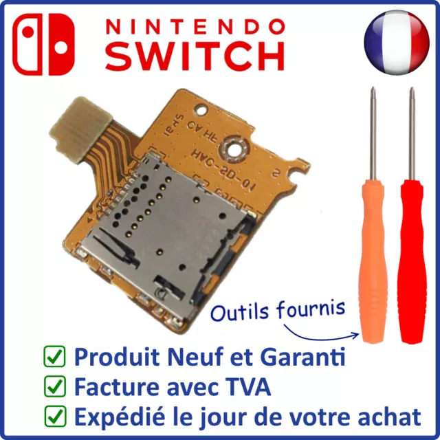 Nappe Interne Lecteur De Carte Mémoire Micro Sd De La Nintendo Switch