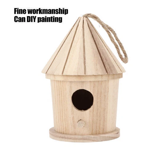 Lot De 4 Mini Nichoirs En Bois Baker Ross - Loisirs Créatifs Pour Enfants