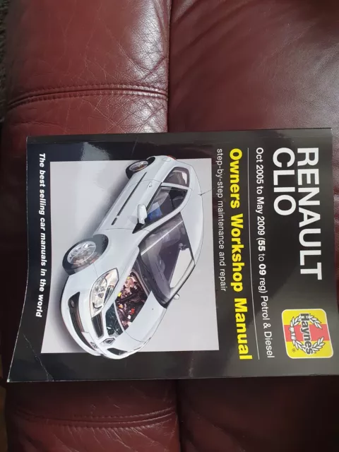 Haynes Owners Workshop Manual Renault Clio 2005 to 2009 Petrol and Diesel