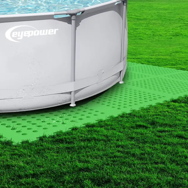 Base de piscina para piscina de 305 cm - 36 alfombras EVA - 1 cm juego de alfombrillas exteriores 3