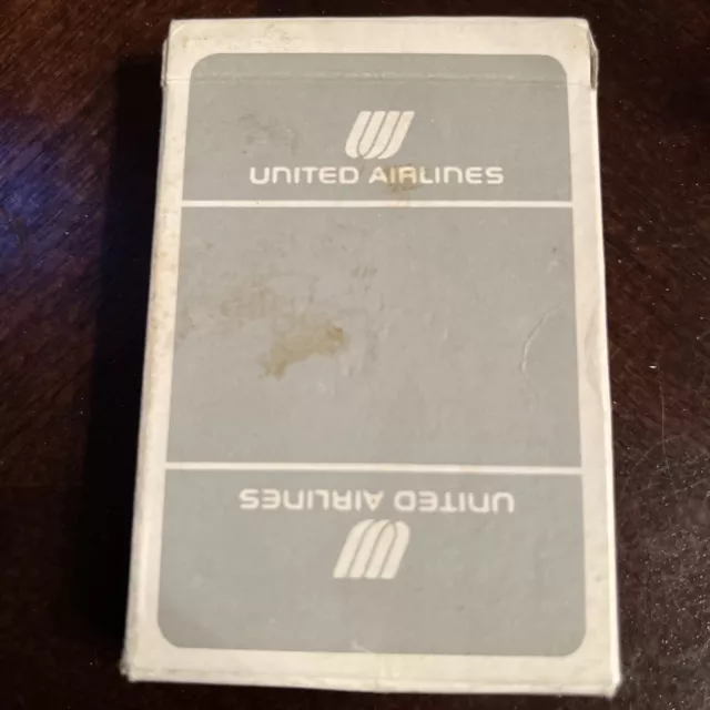 Vintage United Airlines Souvenir playing cards. 2