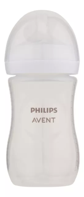 Philips Avent Natural Baby Bottle With Natural Response Nipple Clear 9 oz.