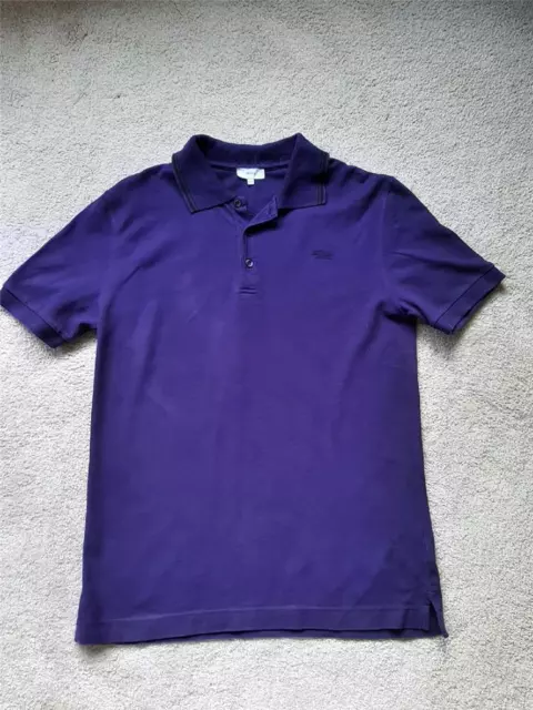 Teen Boys Genuine HUGO BOSS Smart Dark Purple Polo Shirt Top 16a 15-16 yrs