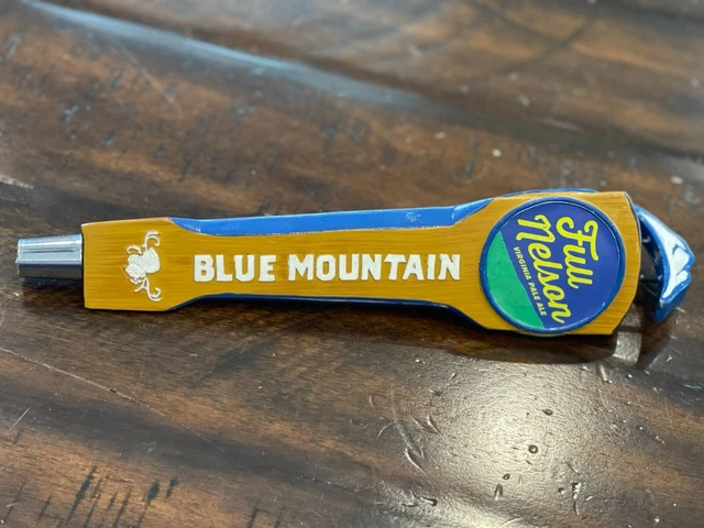 Blue Mountain Brewing "Full Nelson Pale Ale" Tap Handle