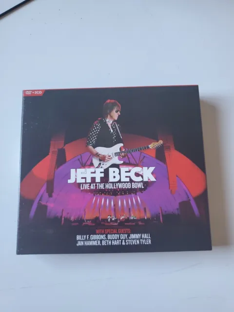 JEFF BECK Live At The Hollywood Bowl 2 X CD + DVD with BUDDY GUY, JAN HAMMER etc