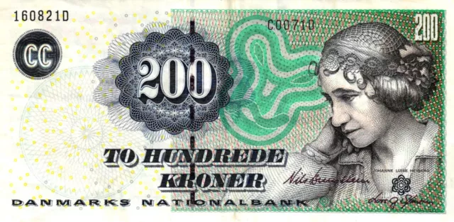 05 Denmark / Dänemark P62e 200 Kroner 2007