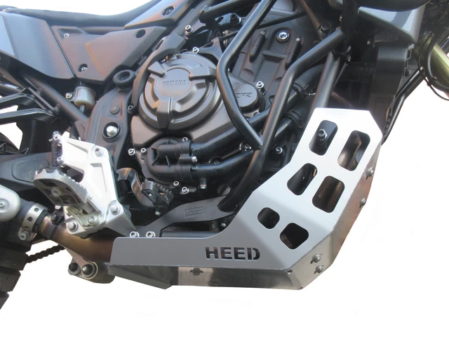 Sabot Moteur HEED Pour Yamaha Tenere 700 (2021-2025) - Aluminium 4mm, Couleur Noir - 3