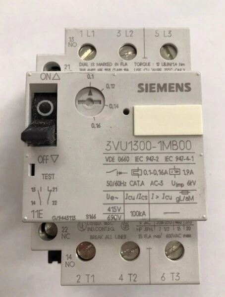 Siemens 3VU1300-1MB00 / #A Q01N 4358