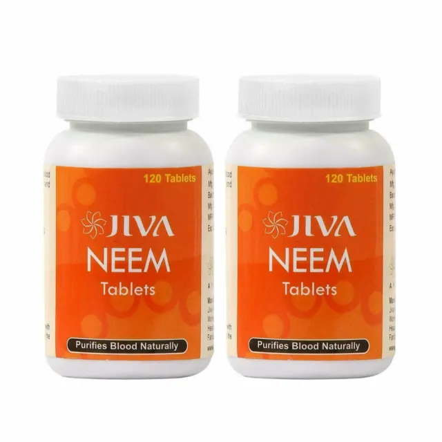 Herbal Health Care Jiva Ayurveda Neem Tablets