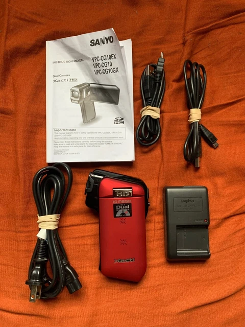 Sd Card Xacti Cg10 SANYO XACTI VPC-CG10 Mpeg-4 Hd 10Mp