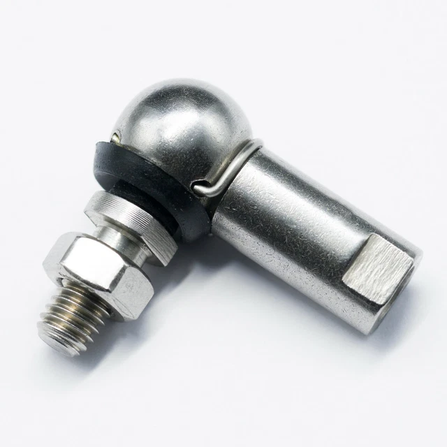 Raccord Inox à Rotule V2A – Connexion Bilatérale Pour Rampes, Neuve Sous Blister !