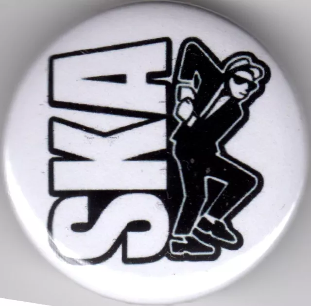 SKA DANCING Pin Button Badge 25mm WALT JABSCO - MADNESS SPECIALS SELECTER 2TONE