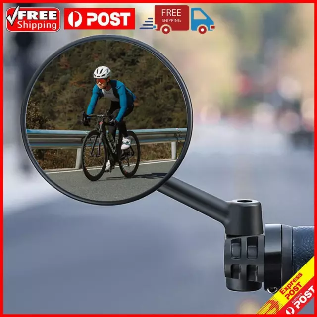 Bicycle Rear View Mirror 360°Rotatable Multifunctional for Mountain Road Bike