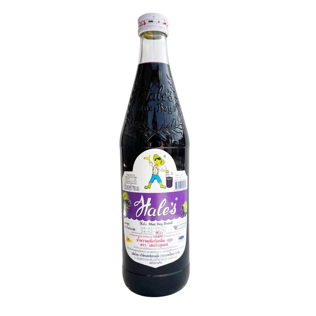 Sciroppo D'Uva Hale's Grape Uva Bottiglia Vetro da 710 ml