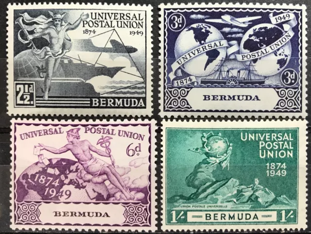 Bermuda 1949 Anniversary Of Upu Lmm