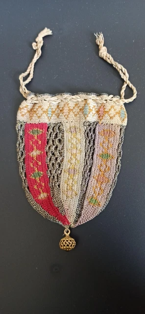 Patchwork broderie fil or et argent Sunita - Boutique Indienne