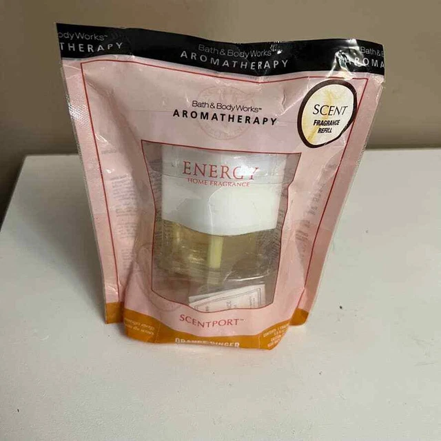 Scent Port Refill Aromatherapy Orange Ginger Bath & Body Works RARE