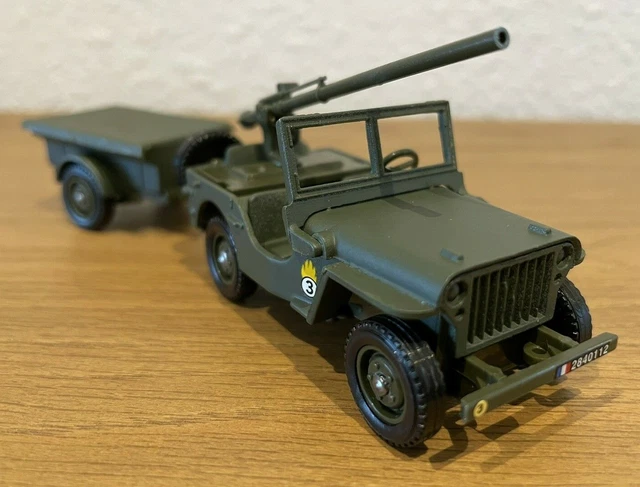 Le Camion Militaire Kaiser Jeep 6x6 M34 Vert En Miniature De Solido Au 1 50e 5168