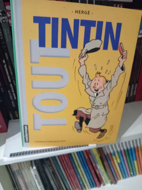 BD L'intégrale Des 24 Aventures De Tintin "Tout Tintin" Éditions Casterman 2008