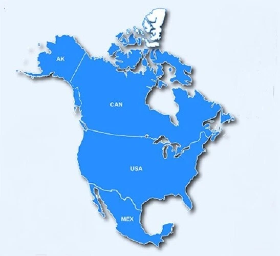 NORTH AMERICA GPS Map 2024 for Garmin Latest version 26.00 PicClick