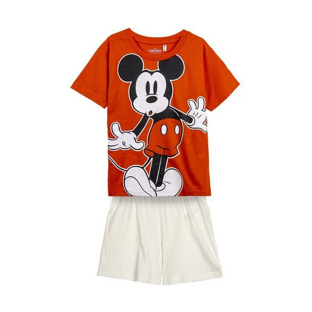 Pigiama Per bambini Mickey Mouse Rosso Taglia:7 anni