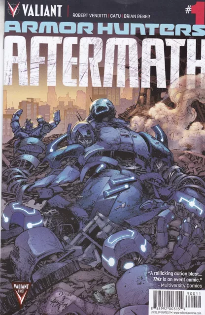 Valiant Comics Armor Hunters Aftermath #1 Oct 2014 Fast P&P Same Day Dispatch