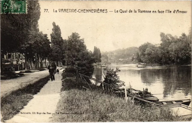 CPA La Varenne Le Quai FRANCE (1339511)