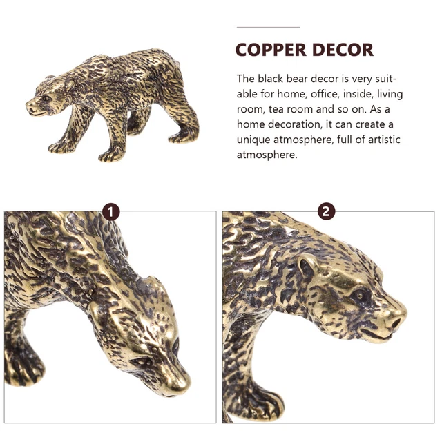 Schreibtisch Dekorationen Bär Tafelaufsatz Bär Ornament Bär Skulptur Decor 7