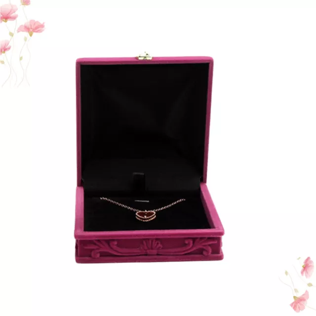 Aufbewahrungsbox für Schmuck Halsketten-Geschenk Etui Box für Armbandanhänger