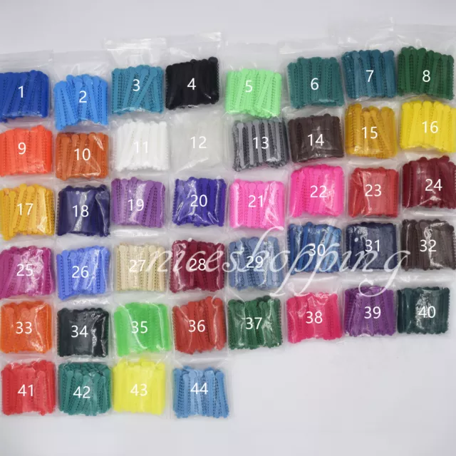 1 Pack 1008 Pcs Dental Orthodontic Ligature Ties Elastic Rubber Bands 45 Colors