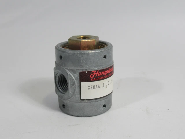 Humphrey 250AA31020 Air Piloted Valve 3-Way NC 15-25 psig 1.0-8.6 bar ! NOP !
