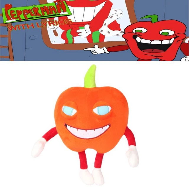 Pepperman Plush Toy Inspired By Pizza Tower Game