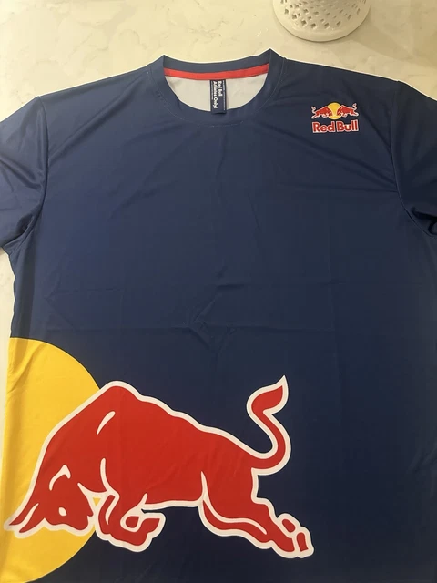 RED BULL ATHLETE Only Men's Blue T Shirt - Large (Brand New