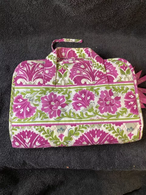 Vera Bradley Hanging Travel Bag Organizer Julep Tulip Toiletries Cosmetics